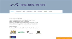 Desktop Screenshot of batistaicarai.com.br